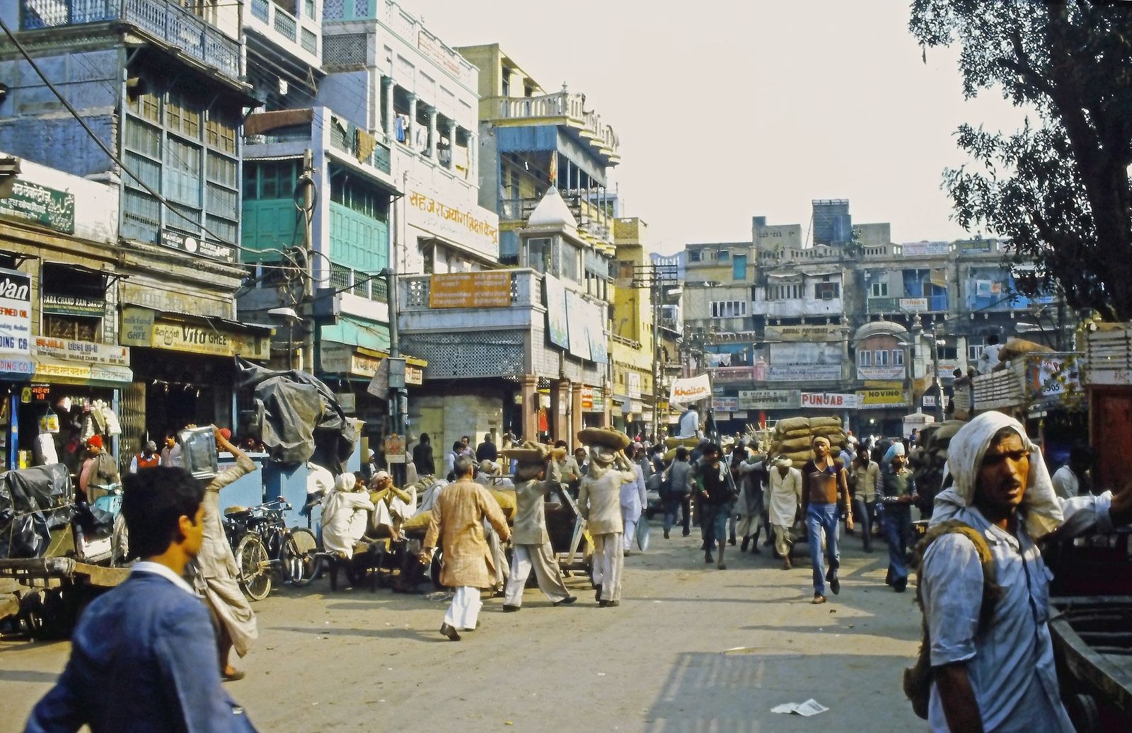 La vieja Delhi.